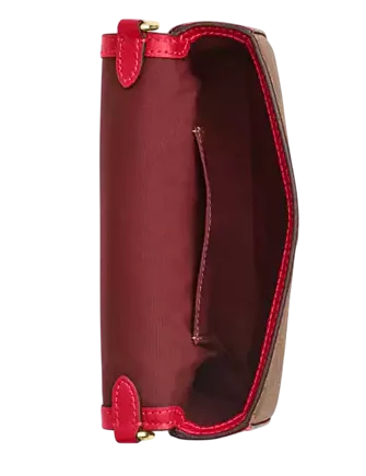 Coach Mini Josie Top Handle Bag In Signature Canvas - Image 2