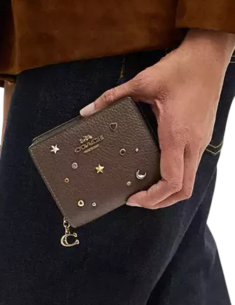 Coach Snap Wallet With Rivets - Image 2