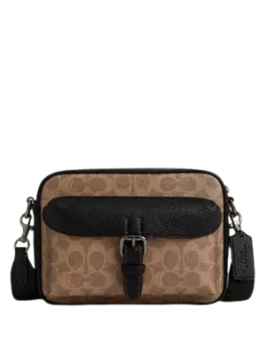 Coach Warner Crossbody Bag In Signature Canvas