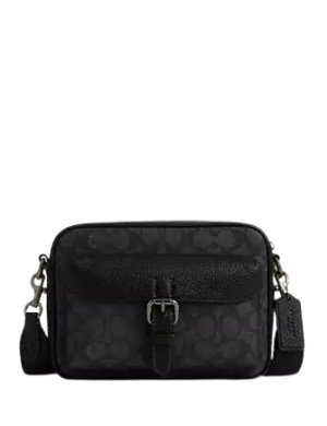Coach Warner Crossbody Bag In Signature Canvas