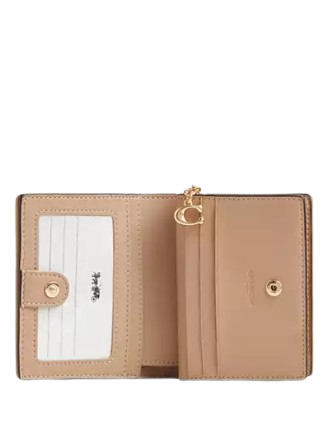 Coach Snap Wallet With Signature Canvas - Image 2