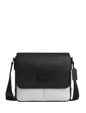 Coach Sprint Map Bag 25 In Colorblock Signature Canvas