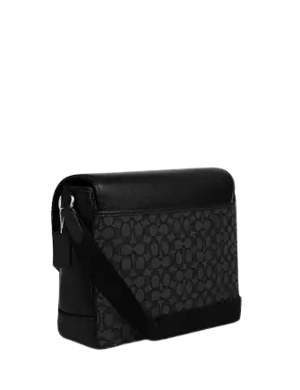 Coach Sprint Messenger In Signature Jacquard - Image 3