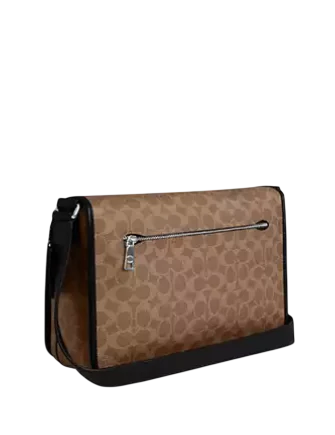 Coach Colby Messenger Bag 32 In Signature Canvas - Image 4