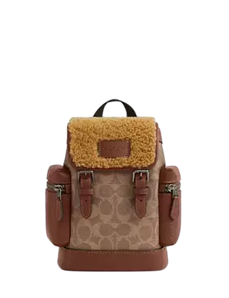 Coach Sprint Sling Pack In Signature Canvas