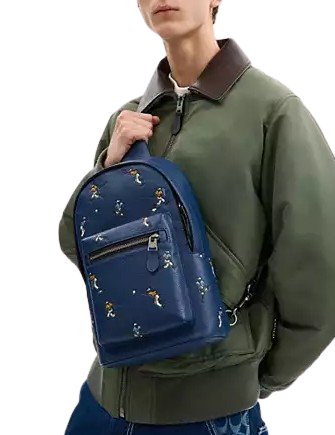 Coach West Pack With Baseball Print - Image 2