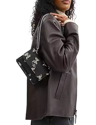 Coach Mini Klare Crossbody Bag With Bow Print - Image 3