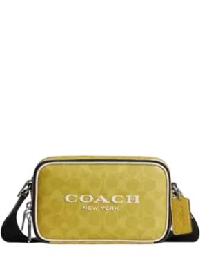 Coach Colton Crossbody Bag 19 In Signature Canvas With Coach Graphic