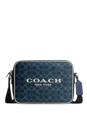 Coach Colton Crossbody Bag 25 In Signature Canvas With Coach Graphic