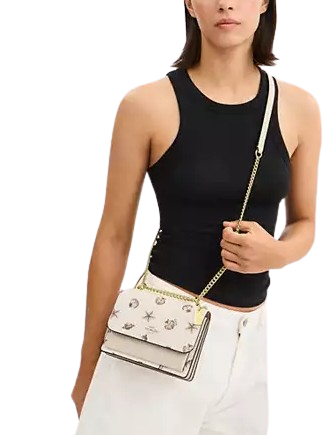 Coach Mini Klare Crossbody Bag With Shell Print - Image 4