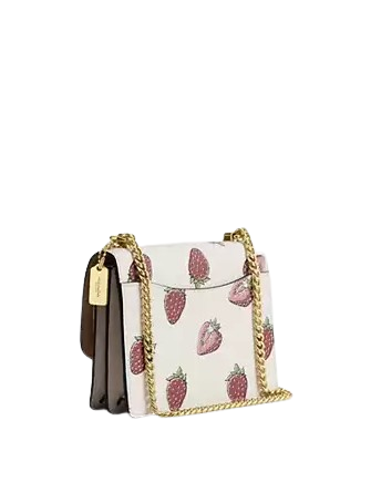 Coach Mini Klare Crossbody Bag With Strawberry Print - Image 3