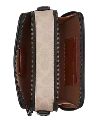 Coach Wyatt Crossbody Bag In Blocked Signature Canvas - Image 4