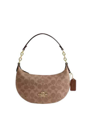 Coach Mini Payton Bag In Signature Canvas