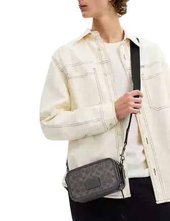 Coach Wyatt Crossbody Bag In Signature Canvas - Image 4