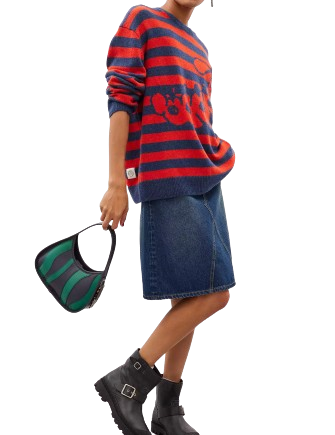 Coach Ergo Bag In Wavy Stripe Upcrafted Leather - Image 2