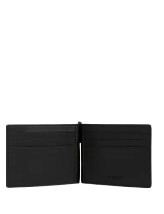 Coach Slim Money Clip Billfold Wallet In Signature Canvas - Image 2
