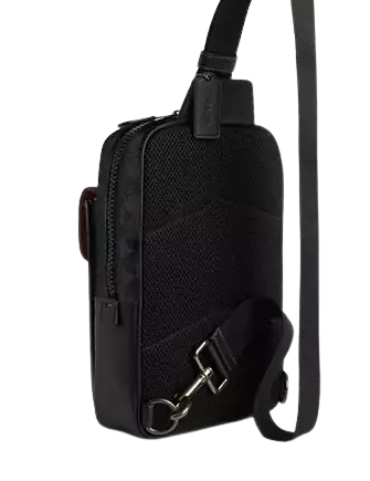 Coach Track Pack In Signature Canvas - Image 3