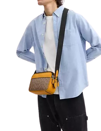 Coach Graham Crossbody Bag In Colorblock Signature Canvas - Image 4