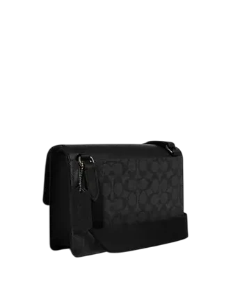 Coach Turner Flap Crossbody Bag In Signature Canvas - Image 3