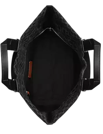 Coach Small Tour Tote Bag In Signature Denim - Image 2