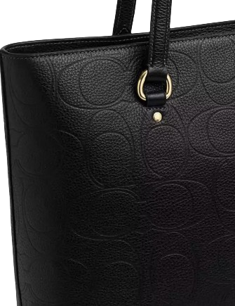 Coach Station Tote Bag In Signature Leather - Image 4