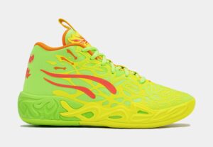 MB.04 Grade School Basketball Shoes (Green/Yellow)