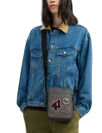Coach Sullivan Crossbody Bag In Maxi Signature Canvas With Patches - Image 4