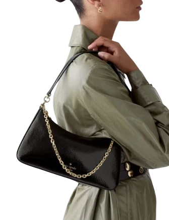 Kate Spade New York Margot Shiny Leather Shoulder Bag - Image 2