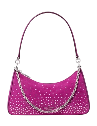 Kate Spade New York Margot Studded Suede Shoulder Bag