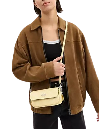 Coach Hailey Flap Bag In Signature Canvas - Image 4