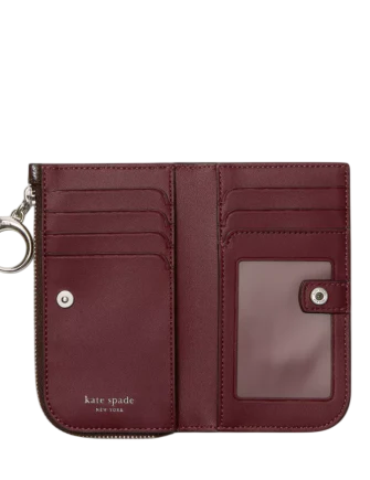 Kate Spade New York Halo Glazed Small Bifold Wallet - Image 4