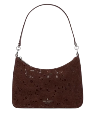 Kate Spade New York Margot Suede Dots Medium Shoulder Bag