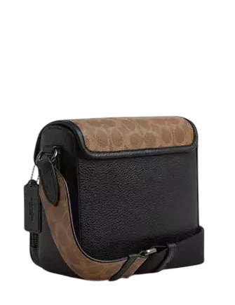 Coach Sullivan Flap Crossbody Bag In Signature Canvas - Image 3