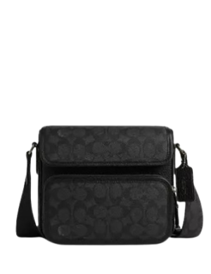 Coach Sullivan Flap Crossbody Bag In Signature Canvas