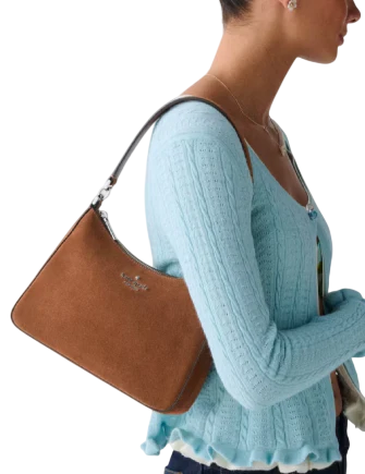 Kate Spade New York Margot Suede Shoulder Bag - Image 4