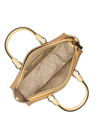 Michael Michael Kors Arden Medium Signature Logo Top-Zip Satchel - Image 2