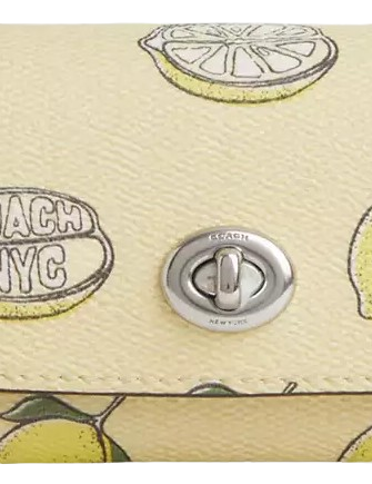 Coach Sunglass Case With Lemon Print - Image 2