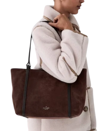 Kate Spade New York Marlowe Suede Tote Bag - Image 2