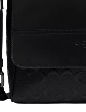 Coach Houston Map Bag In Signature Leather - Image 3