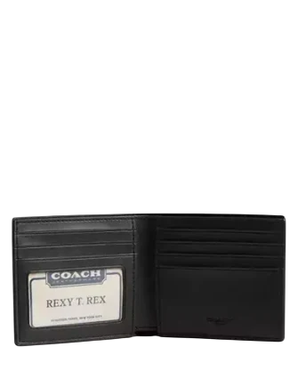 Coach Id Billfold Wallet In Signature Canvas - Image 2