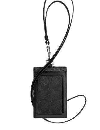 Coach Id Lanyard In Signature Canvas - Image 2