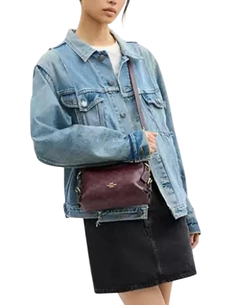 Coach Laurel Shoulder Bag 22 With Buckles In Signature Canvas - Image 3