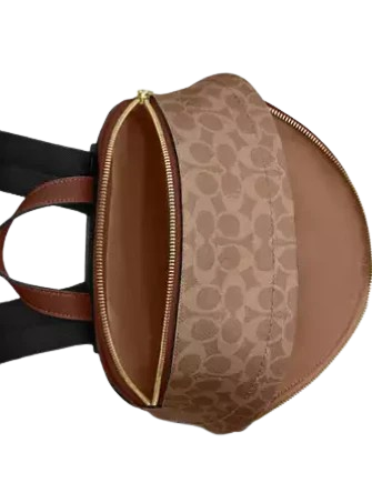 Coach Taylor Small Backpack In Signature Canvas - Image 3