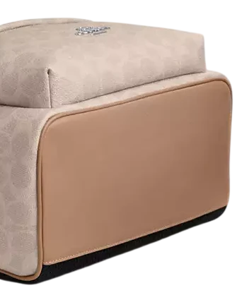 Coach Taylor Small Backpack In Signature Canvas - Image 2