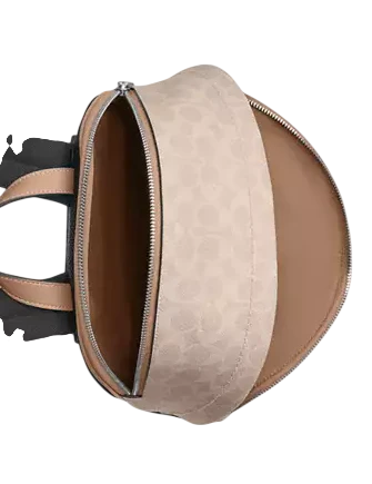 Coach Taylor Small Backpack In Signature Canvas - Image 3