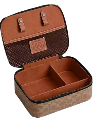 Coach Tech Organizer In Colorblock Signature Canvas - Image 2
