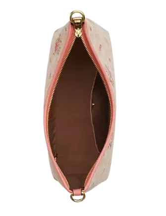 Coach Laurel Shoulder Bag In Signature Canvas With Floral Print - Image 2