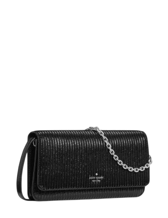 Kate Spade New York Ivy Shiny Quilted Crossbody Bag - Image 3