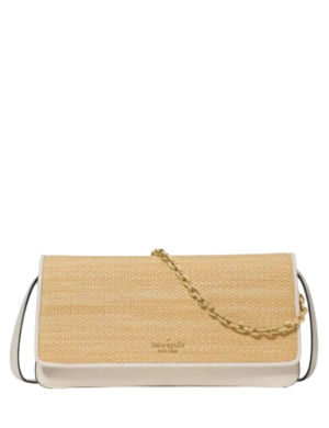 Kate Spade New York Ivy Straw Crossbody Bag