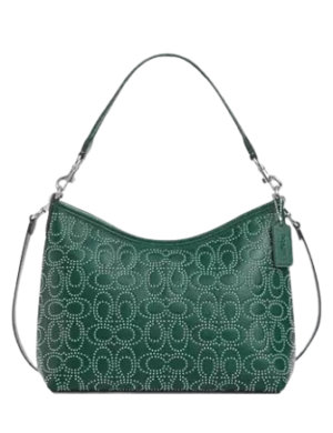 Coach Laurel Shoulder Bag With Signature Rivets